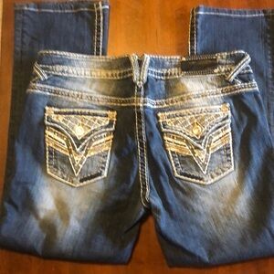 VIGOSS "The New York" 36/33 Slim Bootcut Jeans (L-97)